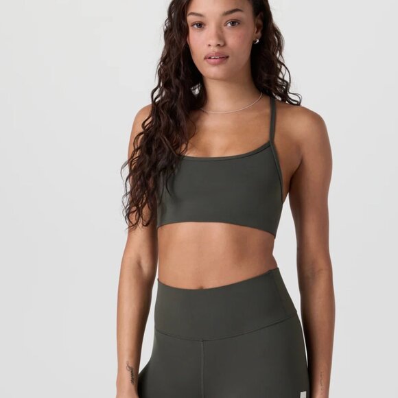 Vuori AllTheFeels™ Bra – Oregano / Green – Women’s Size Medium - Picture 1 of 9
